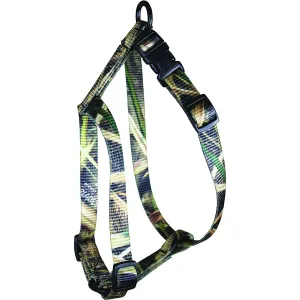 Omnipet Kwik Klip Adjustable Nylon Pet Harness 1" 1 Ply Mossy Oak Duck Blind