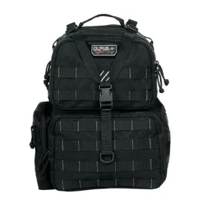 G-Outdoors GPS Tactical Range Backpack Holds 3 Handguns Black