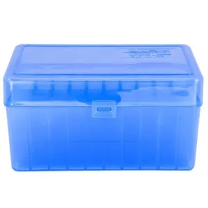 Berry's Mfg 412 Blue Ammo Flip Top Box  Holds 50 Rounds -  .300 Ultra
