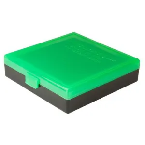 Berry's Ammo Box #008 - (.40/45 ACP/10mm) Zombie Green & Black -100 rds