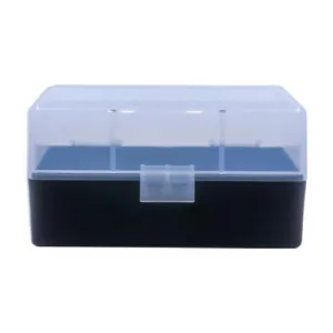 Berry's Ammo Box #405 - .223 Rem./5.56mm 50/rd Clear/Black