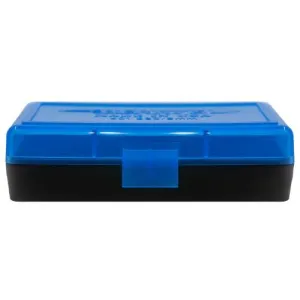 Berry's Ammo Box #401 - .380 cal/9mm 50/rd Blue/Black