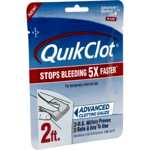 Ready Brands Adventure Medical Kits QuikClot Gauze 3"" x 2'
