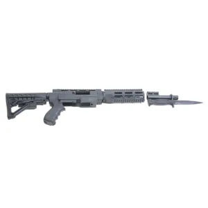 ProMag ARCHANGEL AA556R adjustable six-position stock - Black with Bayonet