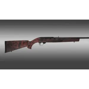 Hogue Ruger 10-22 .920" Barrel Red Lava Rubber OverMolded Stock