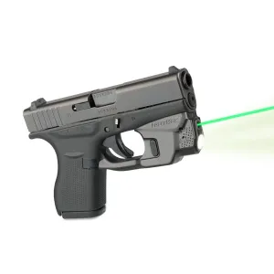 LaserMax CenterFire Light & Laser w/GripSense for Glock 42/43 - Green