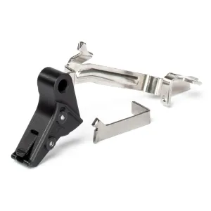 ZEV PRO FLAT FACE TRIGGER BAR KIT, SMALL, BLK/BLK