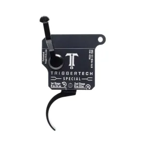 Triggertech Rem 700 Clone (NO BOLT STOP) 2-Stage Black Special Pro-Clean Curved Trigger