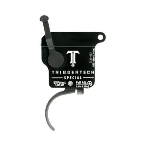 TriggerTech Rem 700 Special Curved Trigger Single Stage Black/Black