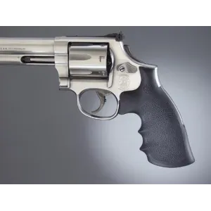 Hogue S&W K/L Convertion Kit - Round to Square Butt - Rubber Monogrip