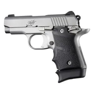 Kimber Micro 9 Ambi Safety Rubber Grip with Finger Grooves Black