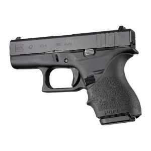 Hogue HandAll Beaver Tail Grip Sleeve Glock 42, 43 - Black