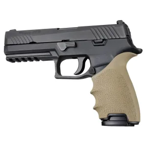 Hogue HandAll Beavertail Grip Sleeve Sig Sauer P320 Flat Dark Earth
