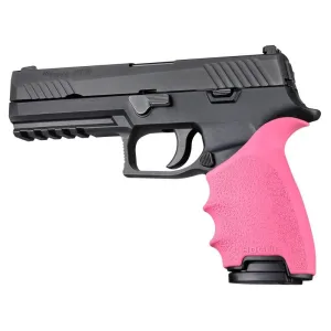 Hogue HandAll Beavertail Grip Sleeve Sig Sauer P320 Pink