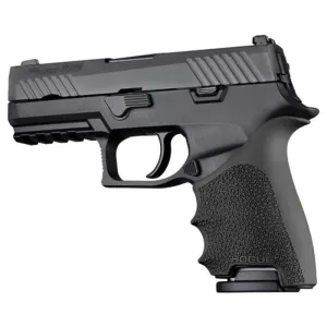 Hogue HandAll Beavertail Handgun Grip Sleeve for Sig Sauer P320 Compact Black