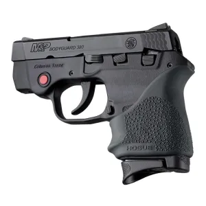 Hogue HandAll Beavertail Grip Sleeve for S&W Bodyguard 380/Taurus TCP & Spectrum-Black