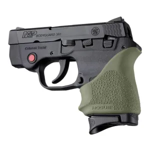 Hogue HandAll Beaver Grip Sleeve S&W Bodyguard 380/Taurus TCP & Spectrum OD GN