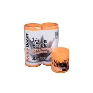 Sonic Boom 1/2 lb Exploding Rifle Target 4/ct