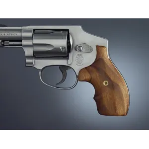 Hogue Grips S&W J Frame Round Butt Goncalo Alves Ultra Compact Bantam Grip