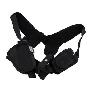 Uncle Mike's Pro-Pak Horizontal Shoulder Holsters Fits 3.25-3.75" Med. & Large Autos