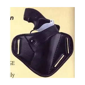 Uncle Mike's Sidekick Super Belt Slide Holsters Black Fits 2" Small Frame 5-Shot Revolvers