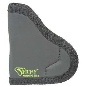 Sticky Holsters Small Sticky Pocket Holster for 2.5" Pocket 380s Black Ambi