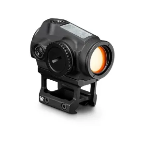 Vortex Sparc Solar Red Dot 2 MOA Dot Reticle Illuminated Black