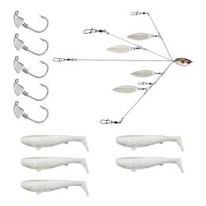 Yum Scottsboro Kit 3'' 5Wire Sight Minnow 11pc