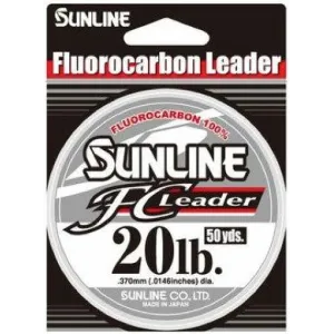 Sunline FC Leader 8 lb - Clear - 50 yd