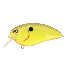 Spro Fat John 60 Crankbait 2-3/8" 5/8 oz Chartreuse Black Back
