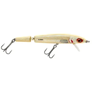 Bomber Jointed Wake Minnow Bone Flash