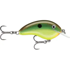 Rapala OG Tiny 4 Crankbait 2-1/4" 5/16 oz Hot Copper Green Shad