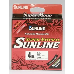 Sunline Super Natural 6 lb - Nat Clear - 330 yds