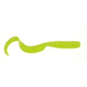 Berkley Gulp Grub 8'' Chartreuse 3pk