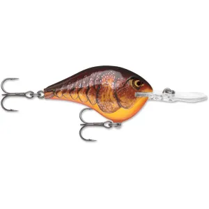 Rapala Dives To 10 Crankbait 2-1/4" 3/5 oz Dark Brown Crawdad