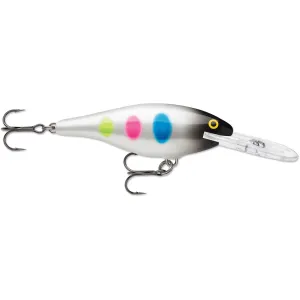 Rapala Shad Rap 07 Crankbait 2-3/4" 5/16 oz Black Wonderbread