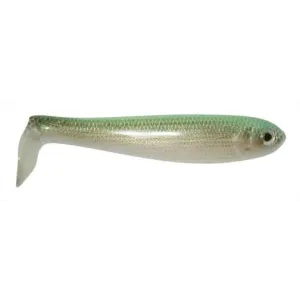 Strike King Shad-A-Licious 3.5'' Green Gizzard 6pk