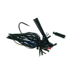 Jewel Finesse Flip'n Jig 3/8 Black Blue Flash 2pk