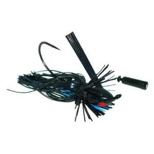 Jewel Finesse Flip'n Jig 3/8 Black & Blue 2pk