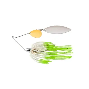 War Eagle Colorado/Willow 3/8oz Nickel Hot White Shad