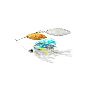 War Eagle 2-Willow Hammered 3/8oz Nickel Sexxy Shad