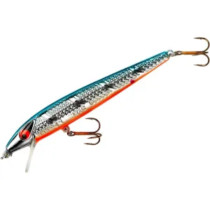 Smithwick Suspending Super Rogue Jr Jerkbait 4-1/8" 5/16 oz Chrome/Blue Back Org Belly