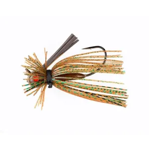 Jewel Finesse Jig 7/16 Grn Pumpkin/Grn Flash 2pk