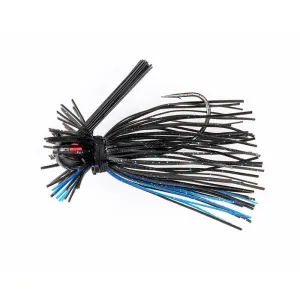 Jewel Finesse Jig 7/16 Black & Blue 2pk