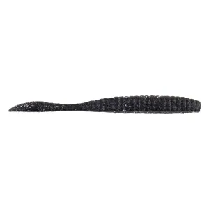 Berkley PB MaxScent FlatWorm 4.25'' Black 8pk