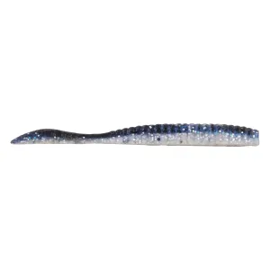 Berkley PB MaxScent FlatWorm 4.25'' Black Shiner 8pk