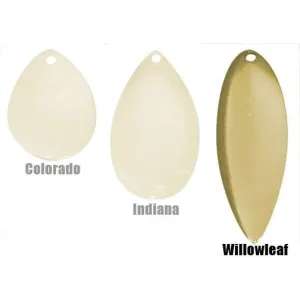 Hildebrandt Gold Willowleaf Size 4 - 5pk
