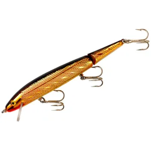 Rebel Minnow Jointed Jerkbait 4-1/2" 7/16 oz Gold/Black