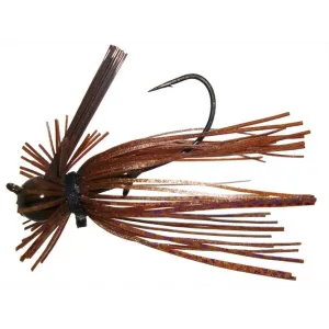 Jewel Finesse Jig 5/16 Brown & Purple Flash 2pk