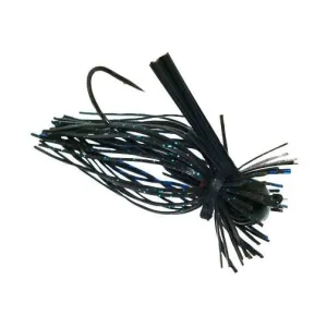 Jewel Finesse Jig 5/16 Black/Blue Flash 2pk
